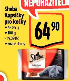 Kapsičky pro kočky Sheba