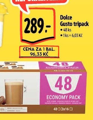 Kapsle Dolce Gusto Nescafé