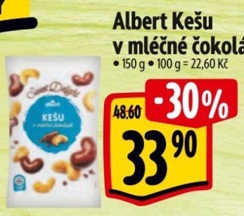 Kešu v čokoládě Albert