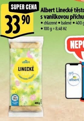 Linecké těsto Albert