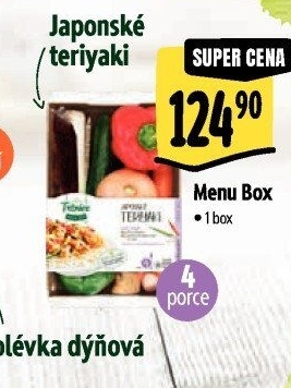 Menu box Japonské teriyaki Albert