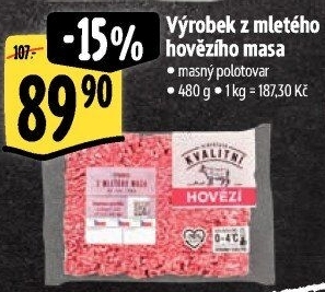 Mleté maso hovězí Albert