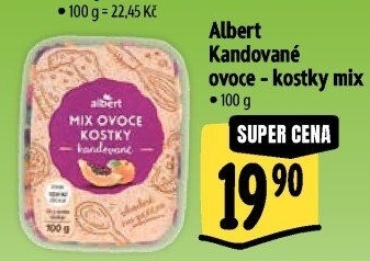 Ovoce kandované Albert