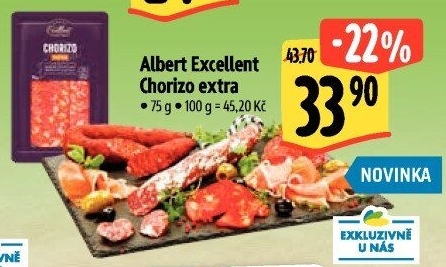 Salám Chorizo extra Albert Excellent