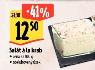 Salát a la krab
