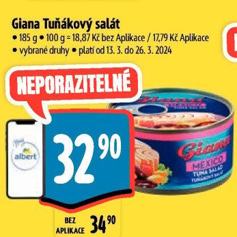 Salát s tuňákem Giana