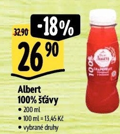 Šťáva Púre Albert