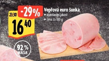 Šunka vepřová Euro standard