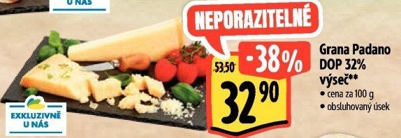 Sýr Grana Padano DOP 32%