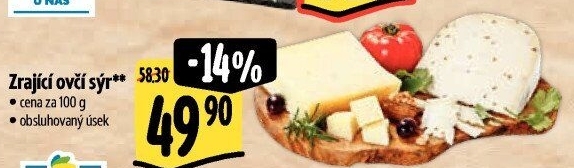 Sýr ovčí zrající