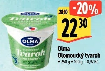 Tvaroh Olomoucký Olma