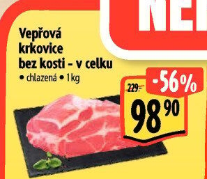 Vepřová krkovice bez kosti