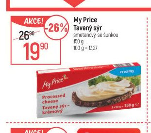 My Price Tavený sýr