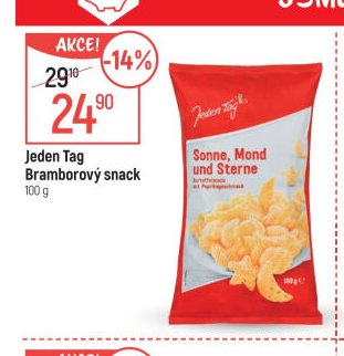 Jeden Tag Bramborový snack 100 g