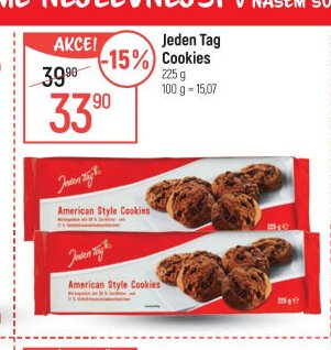 Jeden Tag Cookies 225 g