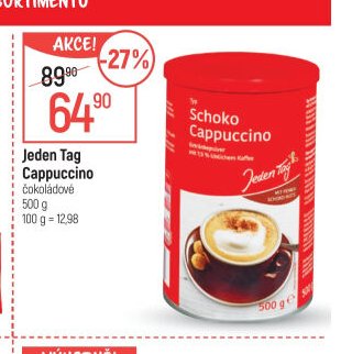 Jeden Tag Cappuccino čokoládové 500 g