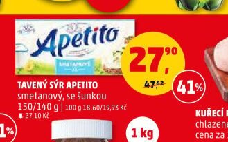 Tavený sýr Apetito