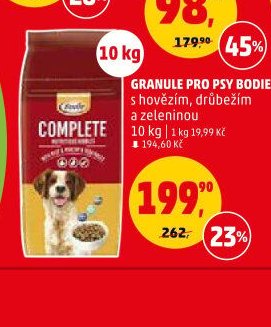 Granule pro psy Bodie