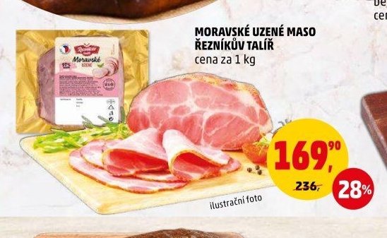 Moravské uzené maso Řezníkův talíř