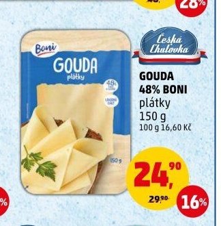 GOUDA 48% BONI plátky