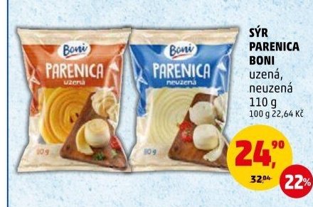 SÝR PARENICA BONI uzená, neuzená