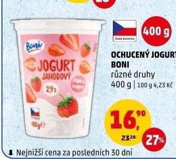 OCHUCENÝ JOGURT BONI