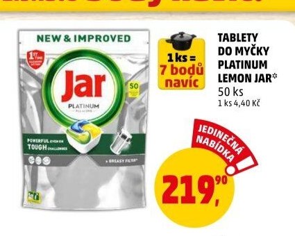 Tablety do myčky Platinum Lemon Jar