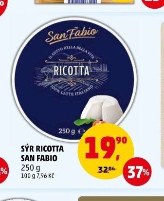 SÝR RICOTTA SAN FABIO