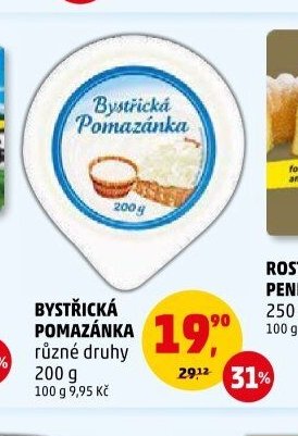 BYSTŘICKÁ POMAZÁNKA