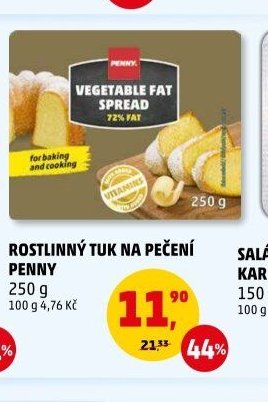 ROSTLINNÝ TUK NA PEČENÍ PENNY