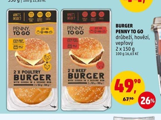 BURGER PENNY TO GO