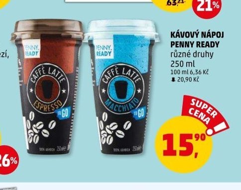 KÁVOVÝ NÁPOJ PENNY READY