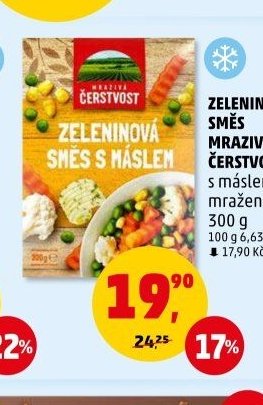 ZELENINOVÁ SMĚS MRAZIVÁ ČERSTVOST