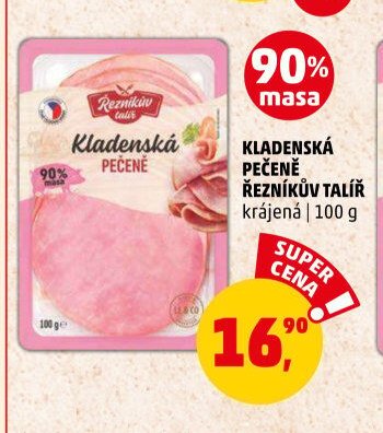 Kladenská pečeně Řezníkův talíř krájená 100 g