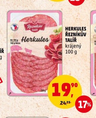 Herkules Řezníkův talíř krájený 100 g