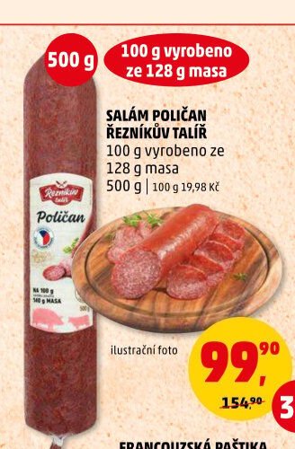 ŠALAM POLIČAN ŘEZNÍKŮV TALÍŘ
