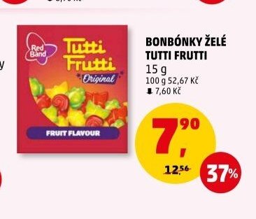 BONBÓNKY ŽELÉ TUTTI FRUTTI