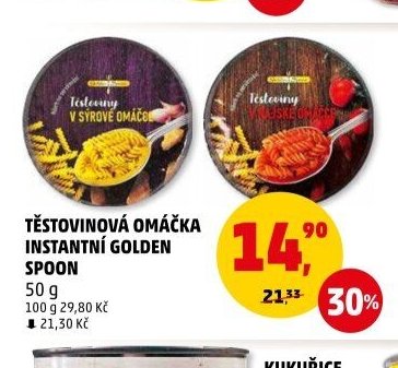 TĚSTOVINOVÁ OMÁČKA INSTANTNÍ GOLDEN SPOON