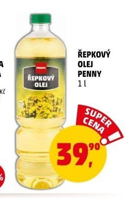 ŘEPKOVÝ OLEJ PENNY