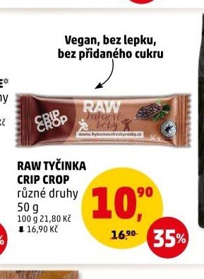 RAW TYČINKA CRIP CROP