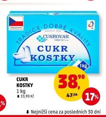 CUKR KOSTKY