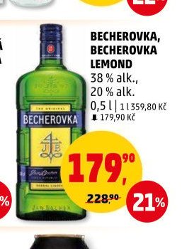 Becherovka, Becherovka Lemond