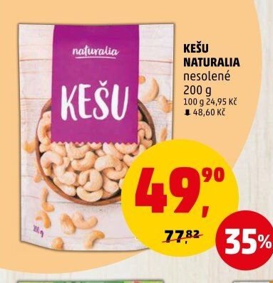 KEŠU NATURALIA