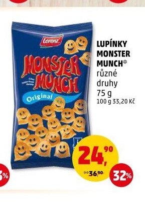 LUPÍNKY MONSTER MUNCH