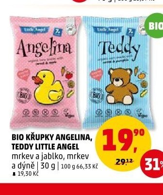 BIO KŘUPKY ANGELINA, TEDDY LITTLE ANGEL