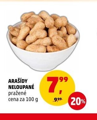 ARAŠÍDY NELOUPANÉ