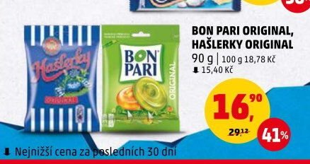 Bon Pari Original, Hašlerky Original
