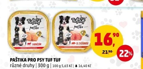 PAŠTIKA PRO PSY TUF TUF