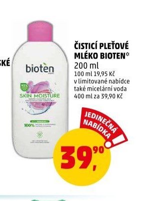 ČISTICÍ PLEŤOVÉ MLÉKO BIOTEN 200 ml
