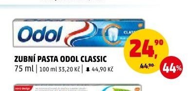 ZUBNÍ PASTA ODOL CLASSIC 75 ml